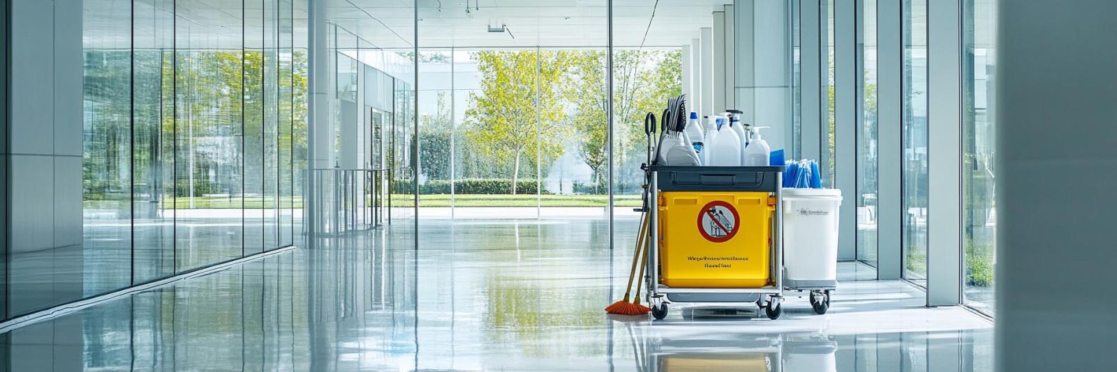 Tagesreinigung - Reinigung während der Arbeitszeiten