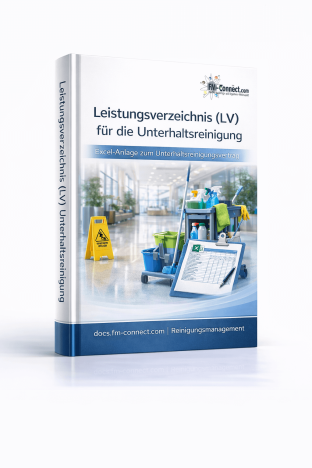Leistungsverzeichnis der Unterhaltsreinigung im Facility Management Cover 