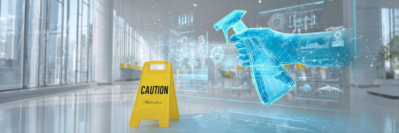 Konzeption von Reinigungsmanagement und Gebäudereinigung im Facility‑Management mit strategischer Planung und Struktur